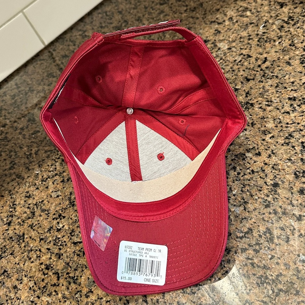 Boston College Adidas Adjustable Baseball Cap Men OS Maroon Cotton - Picture 7 of 10